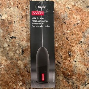 Bodum Black Electric Milk Frother